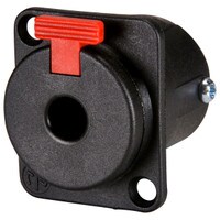 Main product image for Neutrik NJ3FP6F-P 1/4" Locking Chassis Jack Plastic 092-086